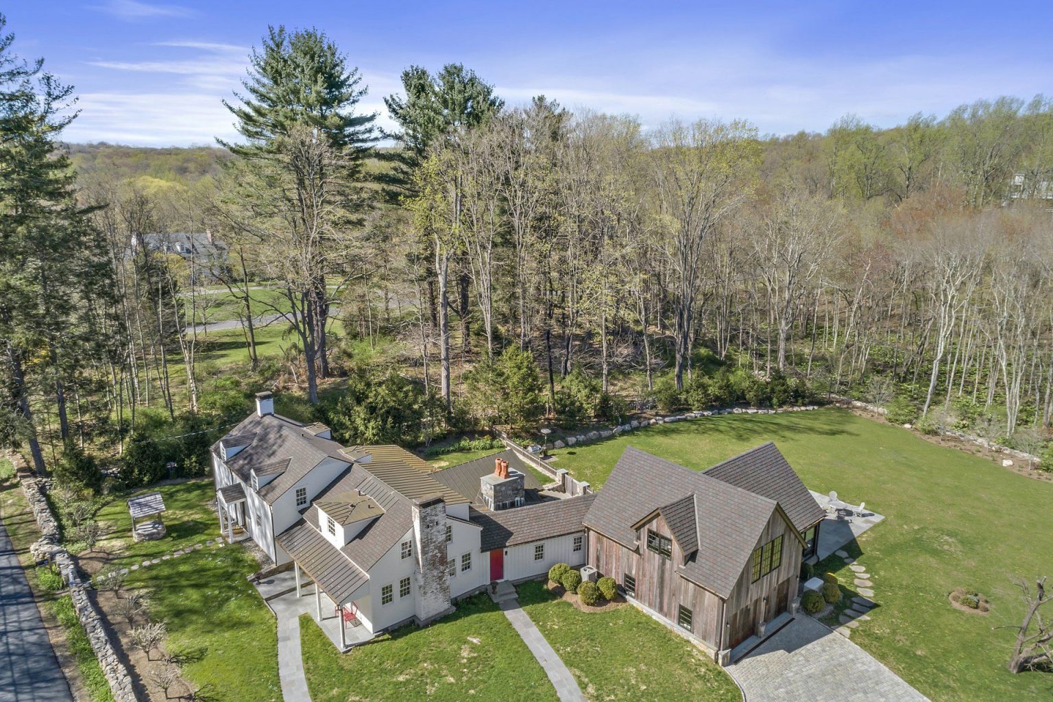 Pound Ridge NY Farmhouse Historic Home Remodel & Addition